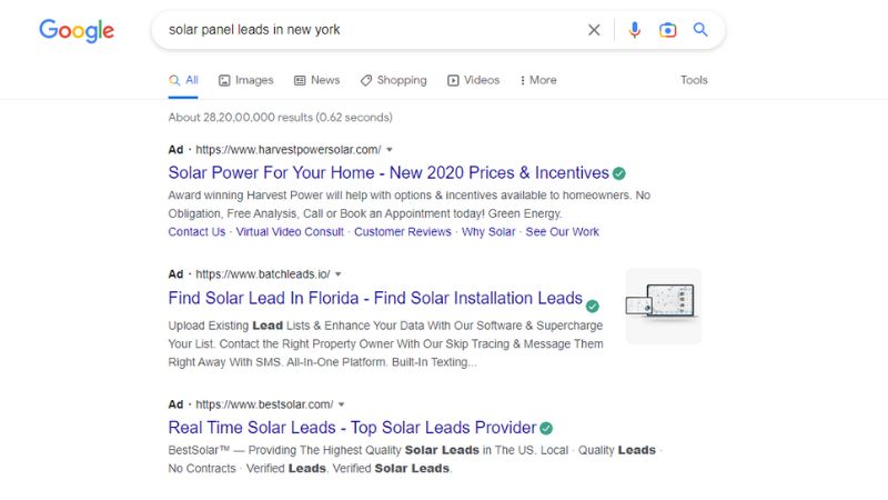 solar panel lead in new York